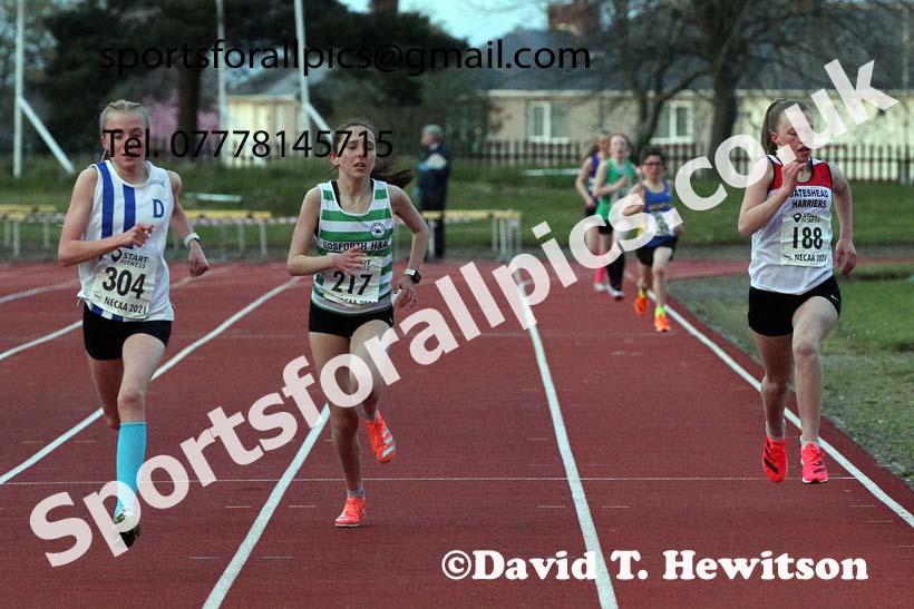 1500 metres, North East Grand Prix No. 1, Monkton on Wednesday, April 28th, 2021. Photo: David T. Hewitson/Sports for All Pics
